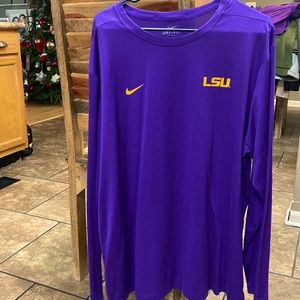 Nike LSU long sleeve shirt